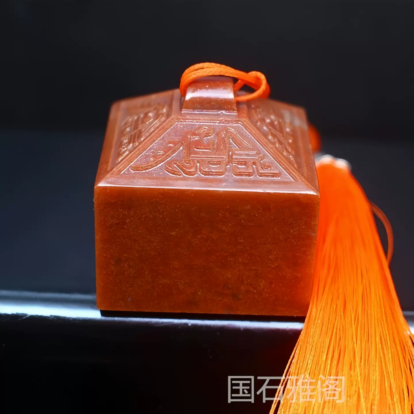 大珍品 貴重 壽山石細密彫 貔貅紋 瑞獣造型 印章 篆刻 文具 案頭 書道品 置物 在銘