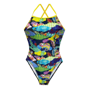 BUNNYBUMS [Cancel Clearance] 2025 Racing One-piece Triangle Swimsuit Women's Professional Training Swimming Pool