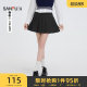 Sanfu short skirt 2025 new spring lined college style pleated skirt A-line skirt women's clothing 497339
