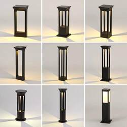 Solar lawn light outdoor waterproof modern simple landscape courtyard light park villa garden grass light