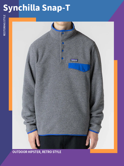 パタゴニア シンチラ スナップT フリースジャケット - メンズ - 25580