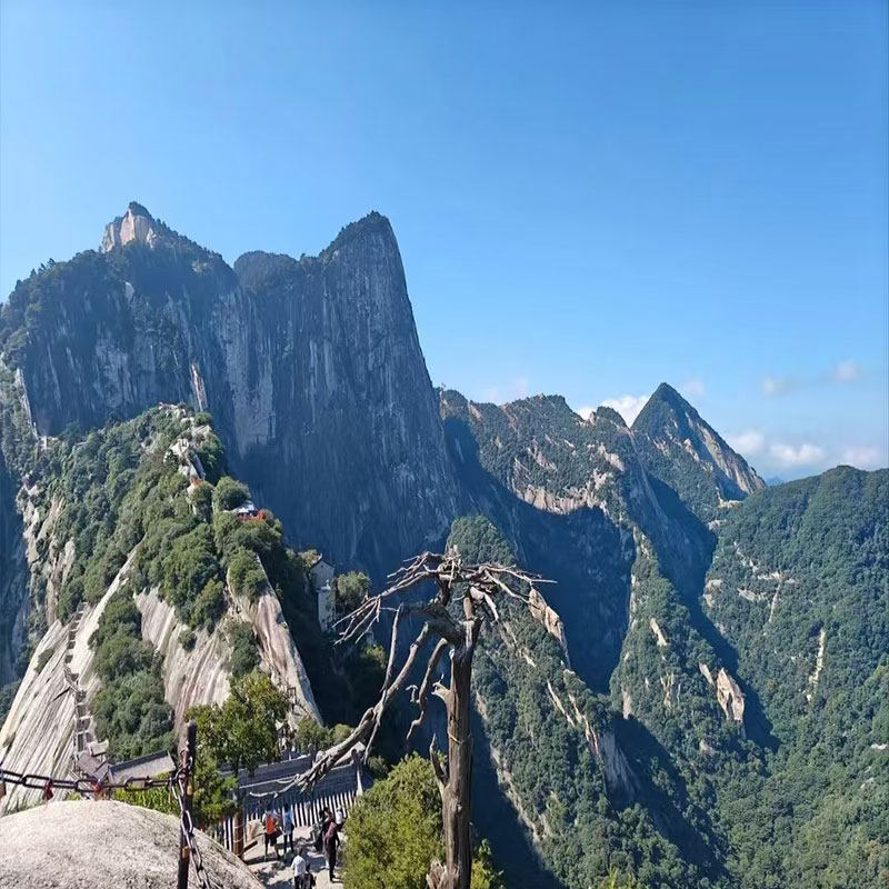 【三种进山索道方式可选】西安发-华山纯玩一日游 赠送登山手套