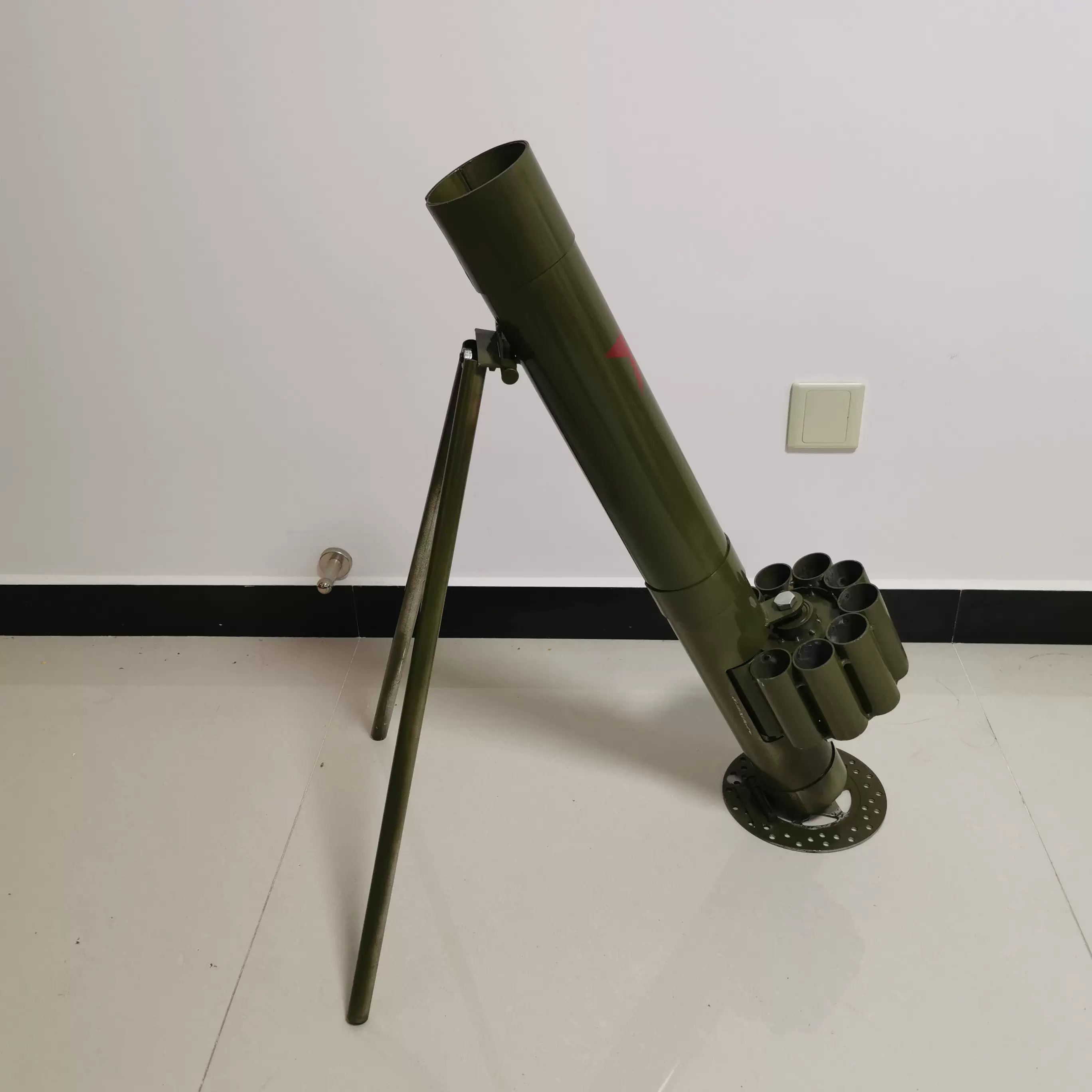 新款放炮神器二起脚放炮仗十连炮架子二踢脚发射器双响炮支架连发-Taobao