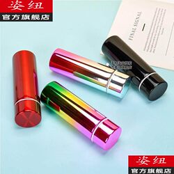 Mini Thermos Cup Lipstick Cup for Girls Pocket-Sized Cup Trendy Portable Stainless Steel Gift Water Cup Small Capacity