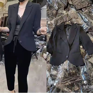 
Small suit jacket for women in Europe Spring Station New 2025 Korean Professional Slim Small Women's Swallowtail Suit
