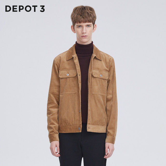 DEPOT3 men's jacket domestic original design brand lapel workwear ...