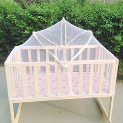Cradle Baby Mosquito Net, Full-Cover Crib for Babies, Foldable Universal Infant Mosquito Net, No Installation Required