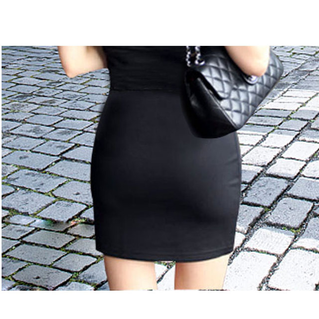 20 new summer and autumn sexy waist mesh splicing slim dress with ...