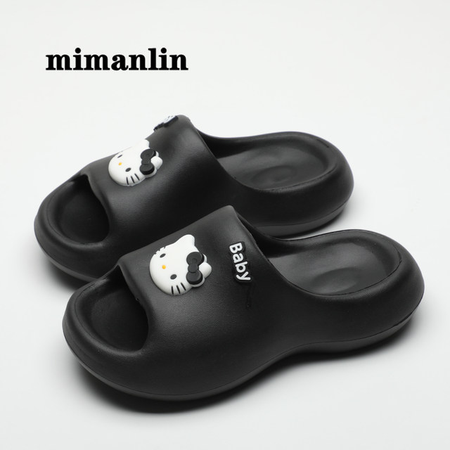 Couple thick-soled sandals for women in summer, non-slip soft-soled EVA lightweight large-size indoor home beach slippers