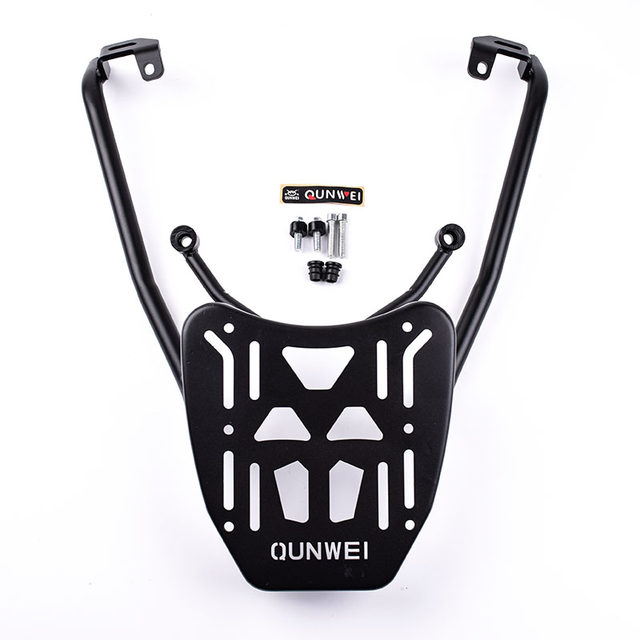 Suitable for Sanyang XS150T-12 Husky 150ADV motorcycle rear tail shelf aluminum alloy tailboard frame

