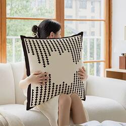 Retro Accessible Luxury Pillow ins Style Living Room Sofa Pillow High-End Bedside Pillow Office Nap Pillow Bedroom