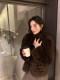 LICKYSENIOR Thousand Gold Toca Tuscan women's winter warm and high-end fur imported from Spain