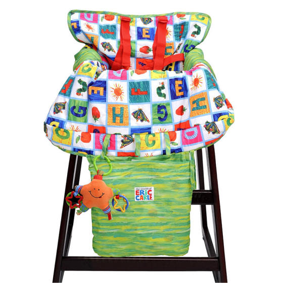 
Caterpillar baby high chair dining chair cushion seat cover baby supermarket shopping cart portable safety cushion thick