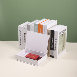 Simple Mobile Phone Simulation Book Storage Box, Fake Book Model Ornament, Can Be Opened, Disguised as a Book for Decoration and Photo Props
