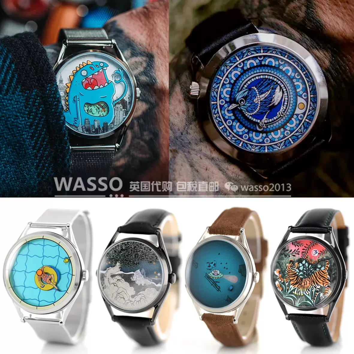 英國代購直郵】MR JONES WATCHES 手錶動能機械手錶小眾設計-Taobao