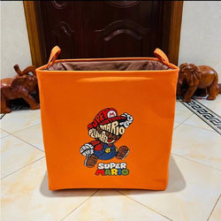 Household Fabric Storage Bag Cartoon Clothing Quilt Moving Storage Organizer Toy Wardrobe Toy Canvas Storage Box