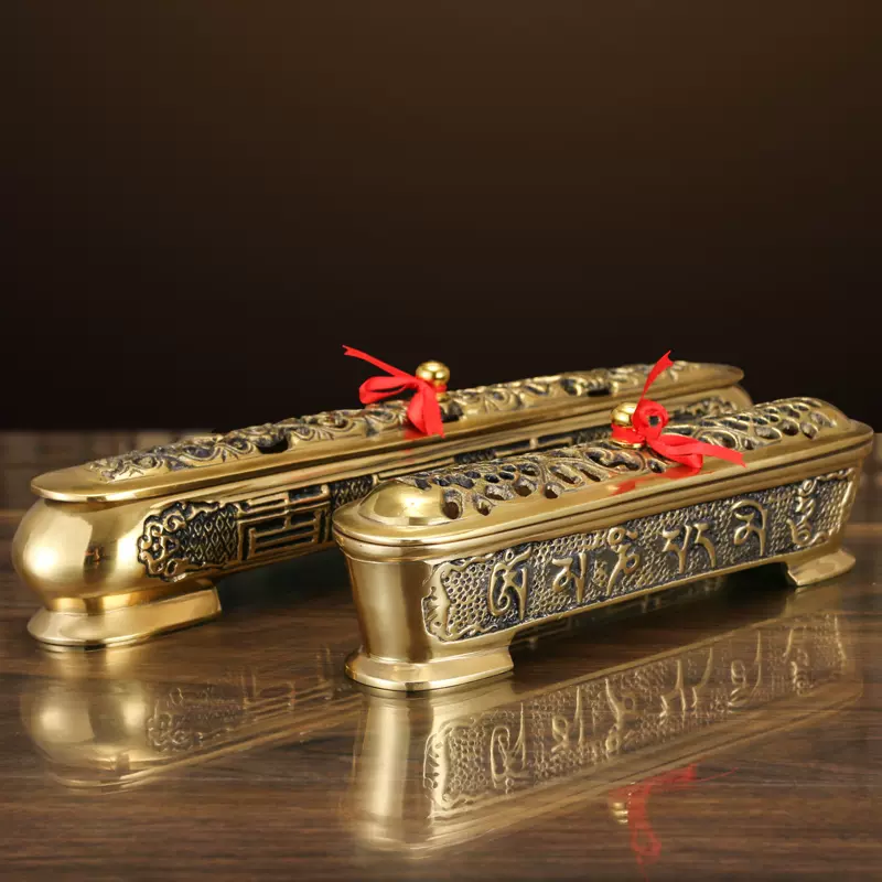 铜香炉纯铜狮头三脚炉咬环铜炉大鼎三脚圆炉寺庙祖堂供奉上香炉插