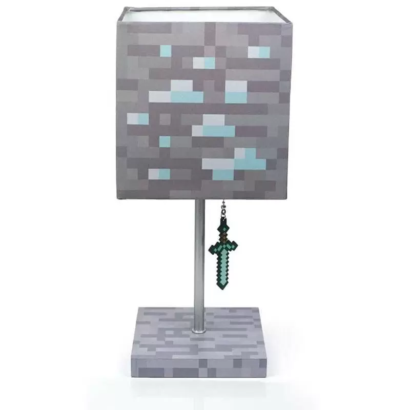 我的世界minecraft游戏周边桌面照明矿石夜灯台灯模型礼物闹钟