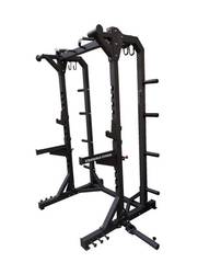 Half-Frame Squat Rack Free Weight Training Bench Press Rack