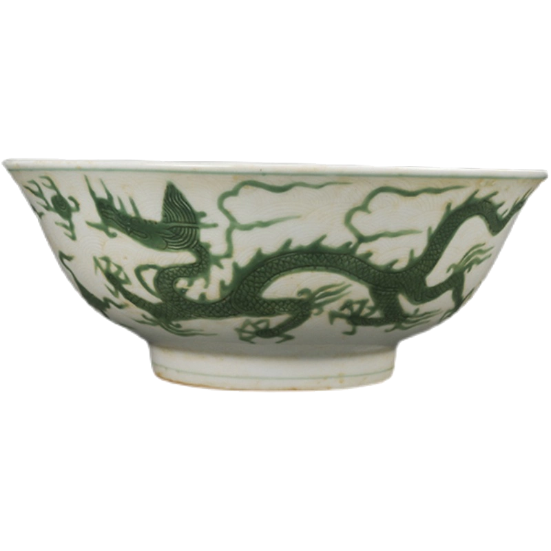 0918CCD0646】中国古董品 明時代 成化描金龍紋大碗 【龍紋】 碗