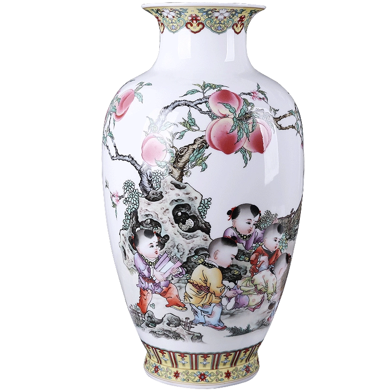 花瓶 陶器 骨董品 中国 粉彩 雍正粉彩花鳥天円地方花瓶 景