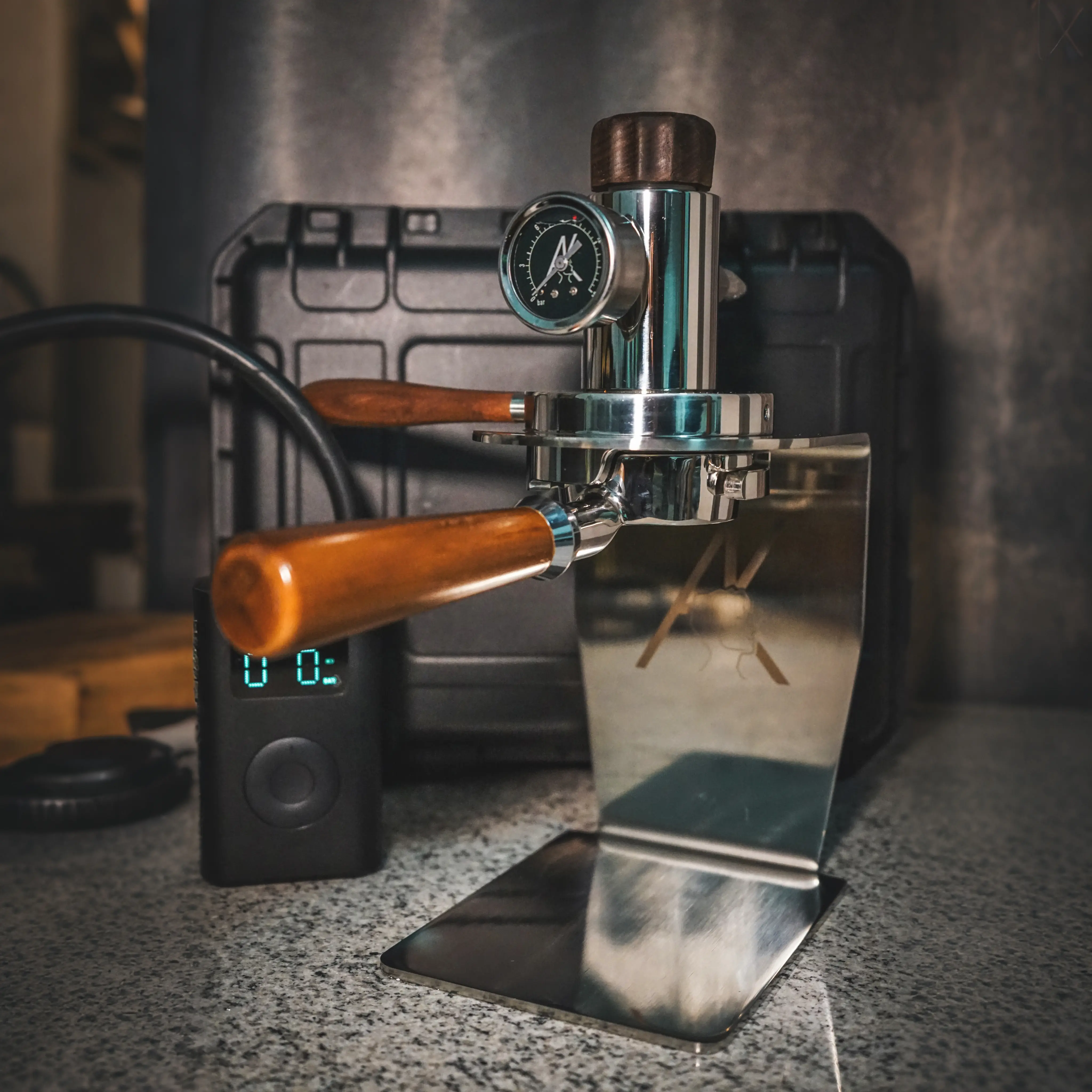 阿卡二号意式咖啡机免预热58mm专业变压9bar气压礼品套装