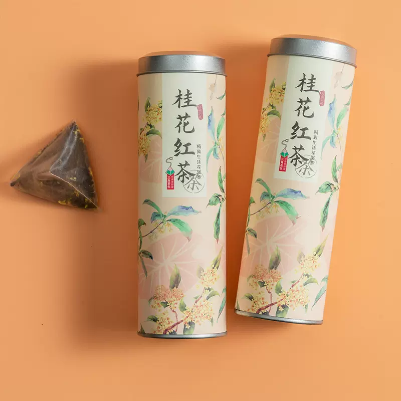 买1发2 桂花红茶浓香型干桂花茶包袋泡茶