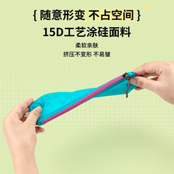 Travel Toiletry Bag, Makeup Brush Storage Bag, Business Trip, Hiking, Bathing, Portable Waterproof Miscellaneous Bag, Organizer with Built-In Small Bag