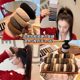 New thickened and bold hair accessories, widened hair rubber bands, hair ties, high ponytails, high elasticity and durable hair ropes