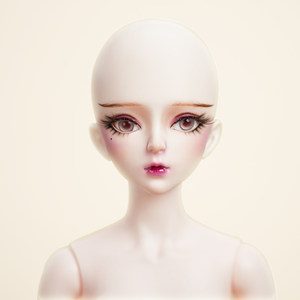 Debizheng Dream Fairy Tale Naked Doll 60CMBJD Body Bare Big Uchmuspad Makeup Naked Baby Brain Brain Reform Doll Head
