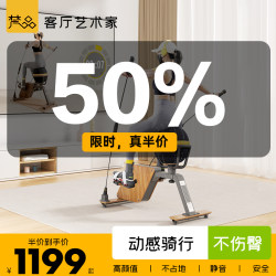 Fanpin Spinning Bike, Small Home Fitness Bike, Indoor Exercise Equipment for Weight Loss