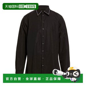 
Hong Kong direct mail Dsquared2 quadratic men's solid color shirt black black comfortable and fashionable
