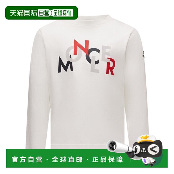 
Hong Kong direct mail MONCLER boys' T-shirt K29548D0000189AFV034 AW2025 long sleeve