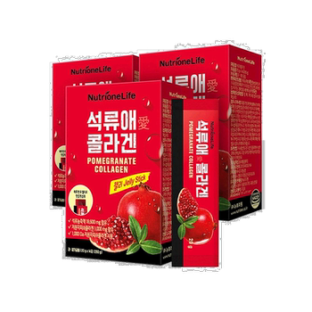 Korean direct mail NUTRIONE pomegranate collagen gel 20g*14 packs*6 boxes of skin care and health care products tonic