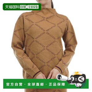 日本直邮TOMMY HILFIGER GOLF 女士长袖提花高领针织衫 [THLA485-