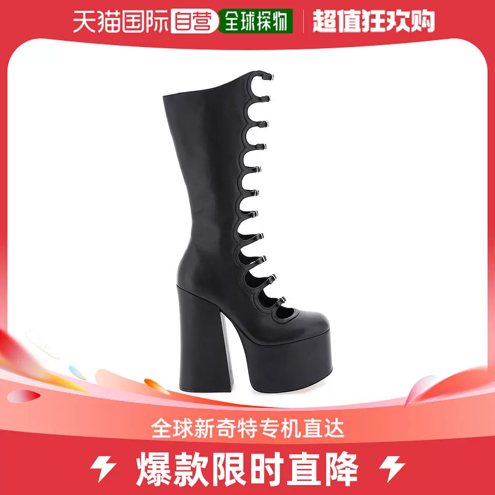 香港直邮潮奢Marc Jacobs 女士Marc jacobs the kiki 及膝靴子-Taobao