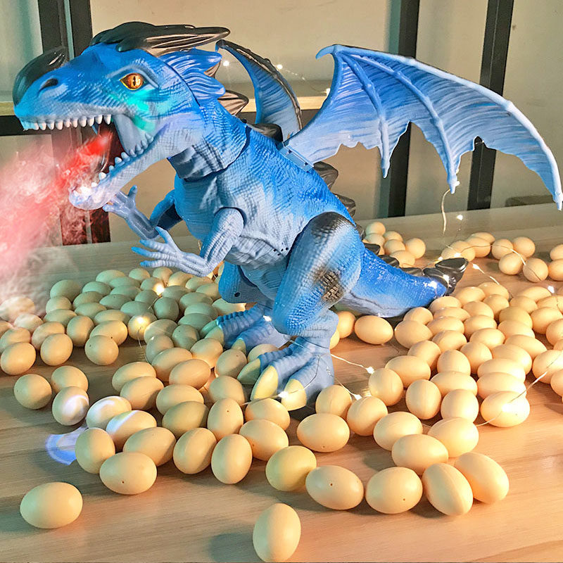 Juguete de dinosaurio T-Rex Rong Kai Eléctrico, con caminar