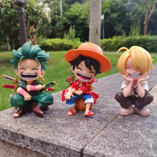 ワンピース Q版 ゾロ フィギュア 可愛い ぬいぐるみ 模型 オーナメント