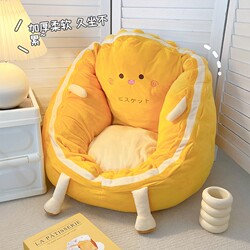 Lazy Sofa That Can Be Used for Sleeping and Reclining, Suitable for Student Dormitories, with Integrated Seat and Backrest, Bedroom Tatami Chair Cushion, Small Futon