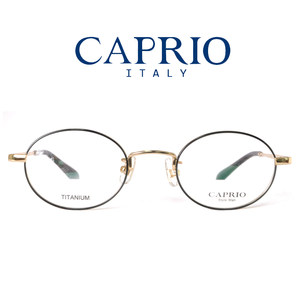 CAPRIO Capero glasses rack CA1096 retro small face with height number men and women full box pure titanium myopia frame
