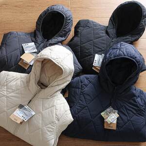 
Mulberry silk autumn and winter couples diamond quilted cotton plus cotton windproof warm hooded hooded light cotton coat