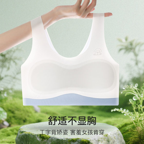 
Secretless girl underwear girl development vest puberty first and second high school students wrapping breasts teenage girls bra