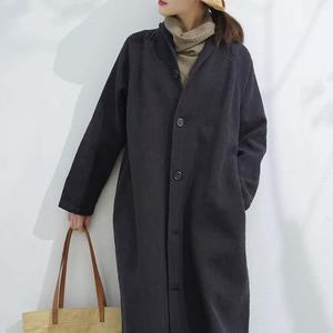 
Qi White Winter Jacket 2025 New Women's Loose Large Size Temperament Slim Black Long Thick Skin Friendly Cotton Windbreaker