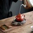 Mini Hộ Gia Đình Khô Pha Trà Nhỏ Khay Hiện Đại Đơn Giản Cát Tím Bàn Trà Thiền Gốm Khay Trà Nồi Nước lưu Trữ Loại Phụ kiện bàn trà