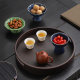 Japanese Snack Plate, Afternoon Tea Snack Plate, Tea Tray, Bamboo Tray, Exquisite Small Fruit Plate, Snack Dish, Ceramic
