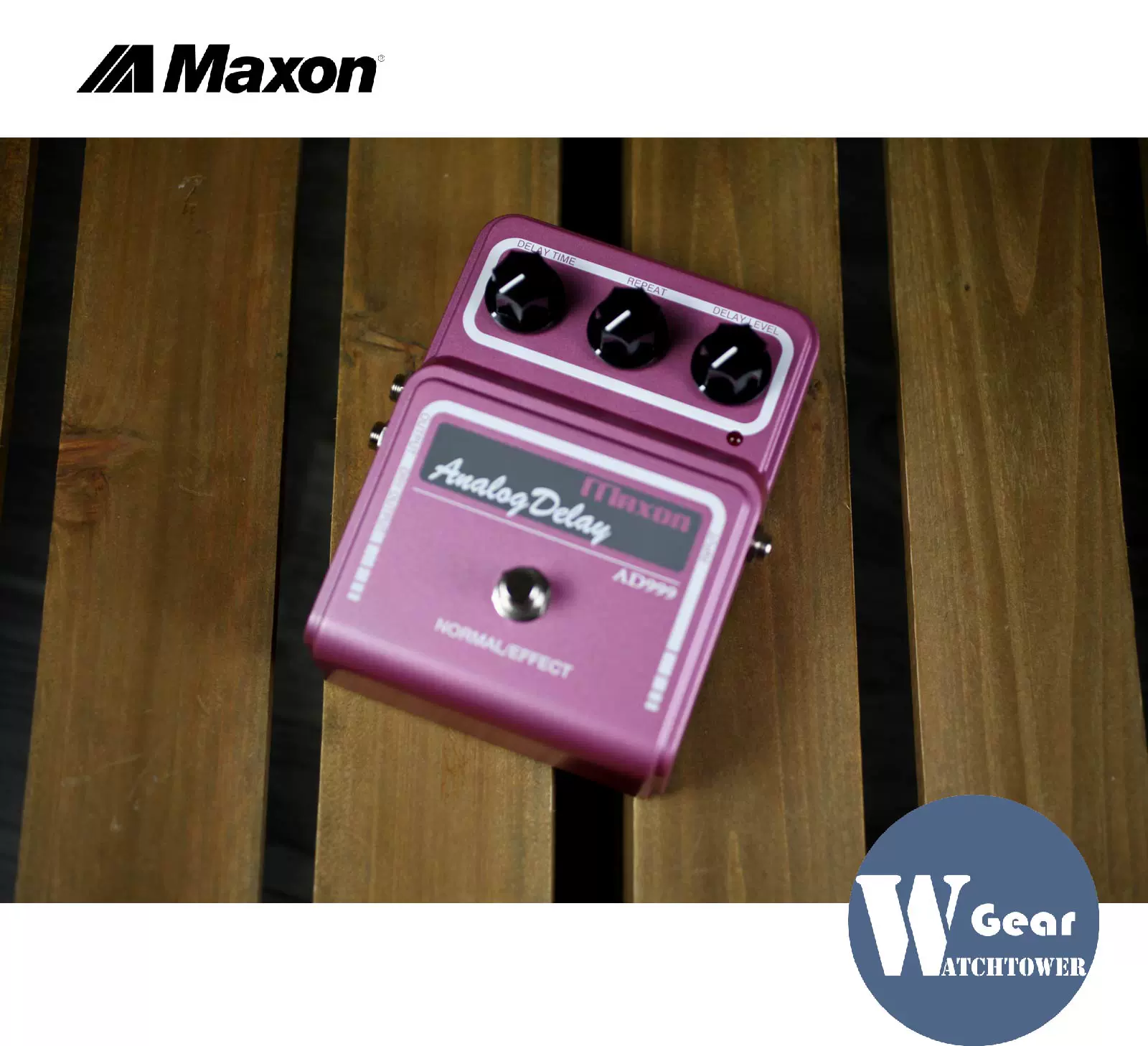 现货Maxon AD999 Analog Delay模拟延时延迟日产电吉他单块效果器- Taobao