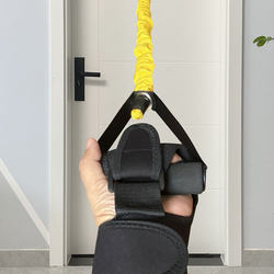 Fitness Resistance Band Upper Limb Resistance Exercise Arm Extension Rehabilitation Step-By-Step Training Resistance Band Pull Rope Arm Muscles