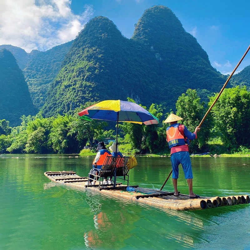 【含高铁动车+无购物团】广西桂林+阳朔+龙脊梯田+北海+涠洲岛7日