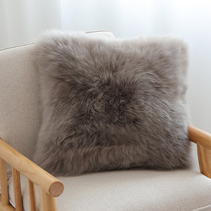 Australian pure wool pillow cushion cushion pure wool sofa cushion cushion cushion wool holding cushion cushion
