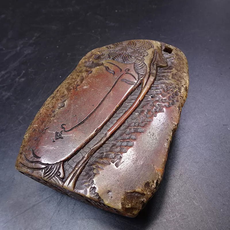 中国古美術 名家倉石銘 寿山芙蓉石彫 置物 共箱 極細工 古擺件 骨董品 時代物 中国古美術 名家倉石銘 寿山芙蓉石彫 置物 共箱 極細工 古擺件